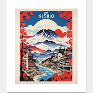 Nishio Japan Vintage Poster Tourism Posters and Art